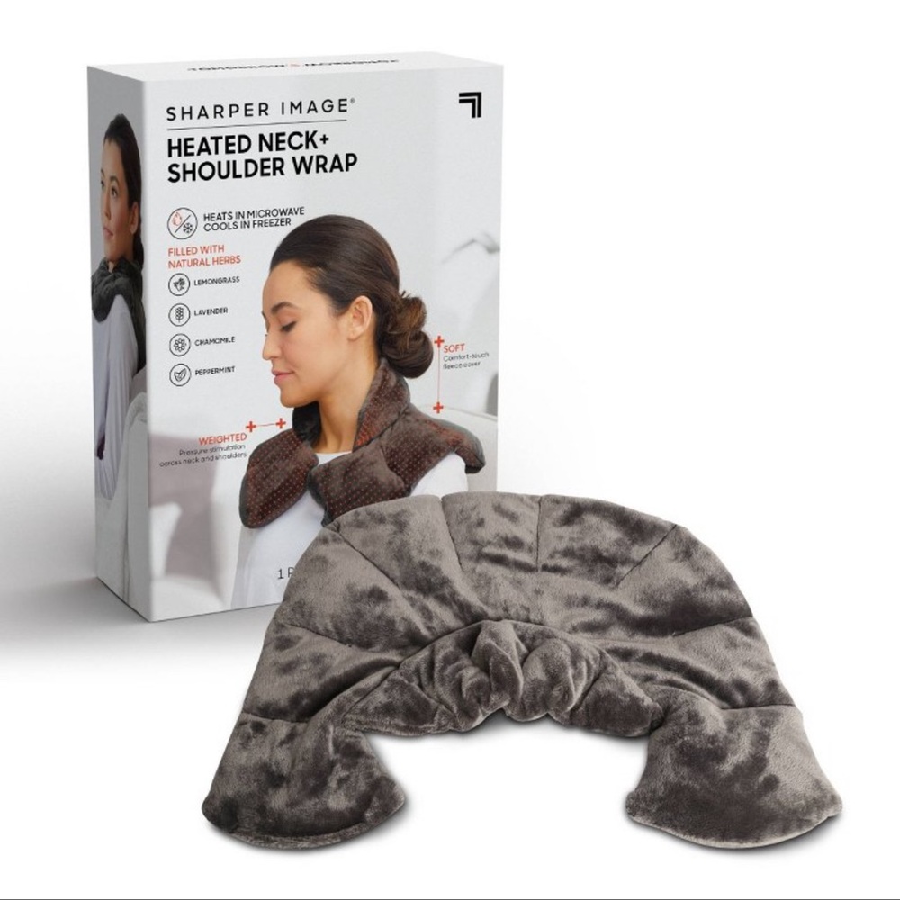 💫 NEW Heated Neck and Shoulder Wrap - Gray